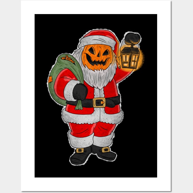 Jack O' Santa Wall Art by chrisraimoart